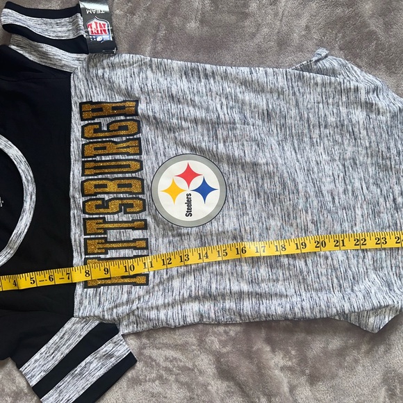 NFL Apperal Pittsburgh Steelers T-shirt new with Tags women size xs - Picture 7 of 7